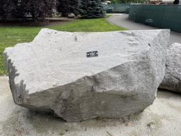 Light gray slab